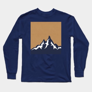 Cardboard Mountains Long Sleeve T-Shirt